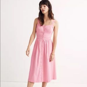 Madewell pink dress